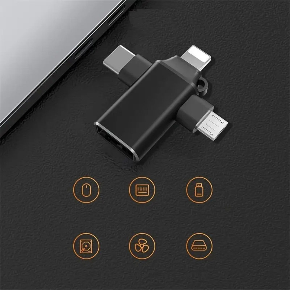 4 In 1 OTG Adapter