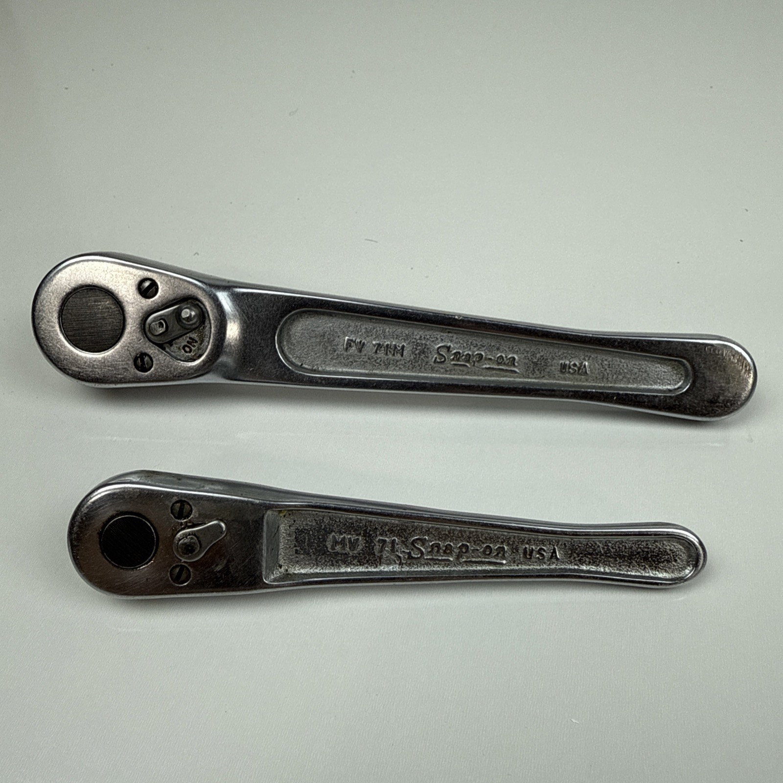 Snap-on FV71M & MV71   3/8” & 1/4" Drive 2 Piece Ratchet Set /  USA