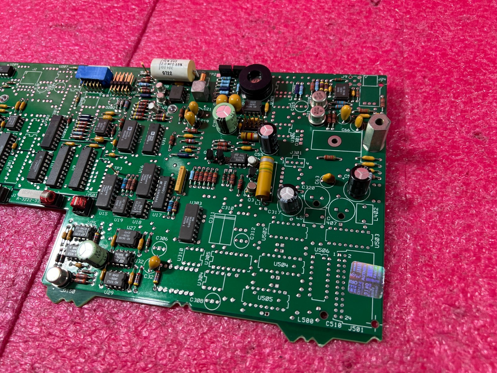 HP Agilent Spectrum Analyzer Analog Interface Board 08592-60030 A-3222-53