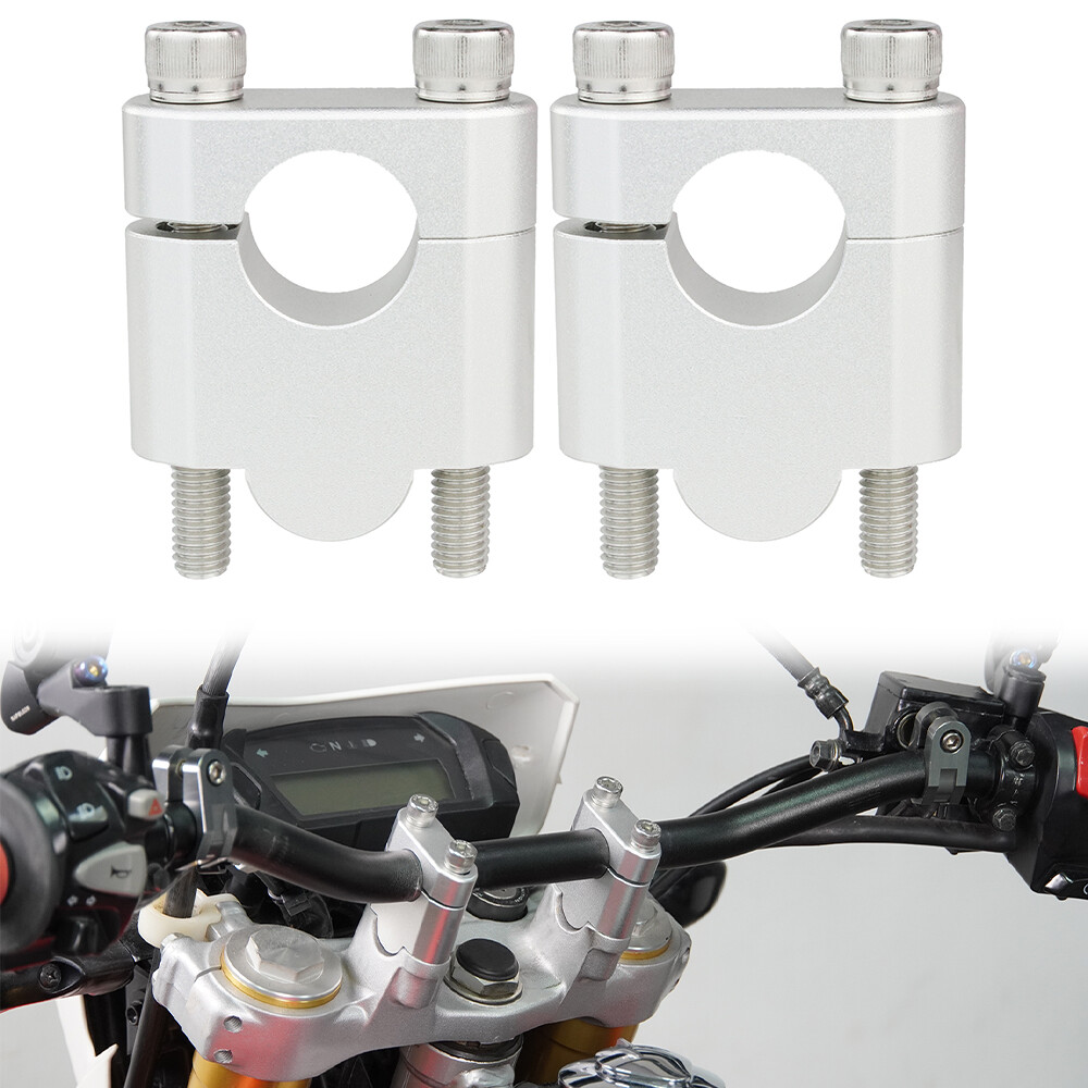 Fit For Aprilia Caponord 1000 2001-2007 Aluminum Motorbike Handlebar Riser Clamp