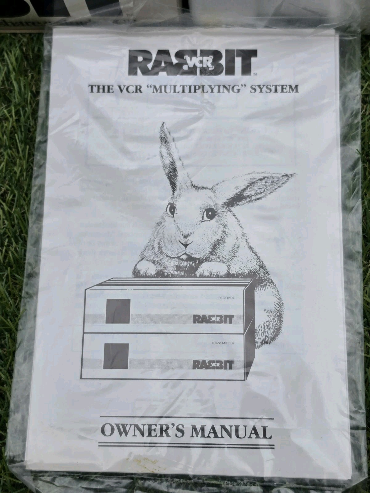 Vintage Rabbit VCR Multiplying System TR-7000 Transmitter & Receiver VHS NEW*