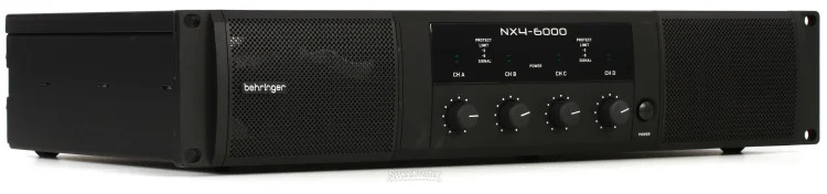 Behringer NX4-6000 6000W 4-channel Power Amplifier