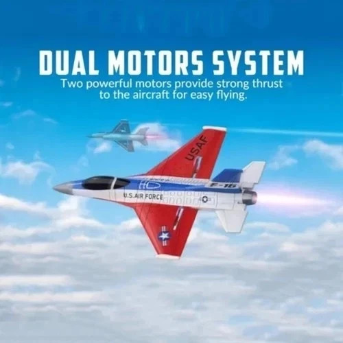 USA Volantex F16 EPP RC Airplane - 2.4GHz Easy Flyer, Ready Indoor/Outdoor Stunt