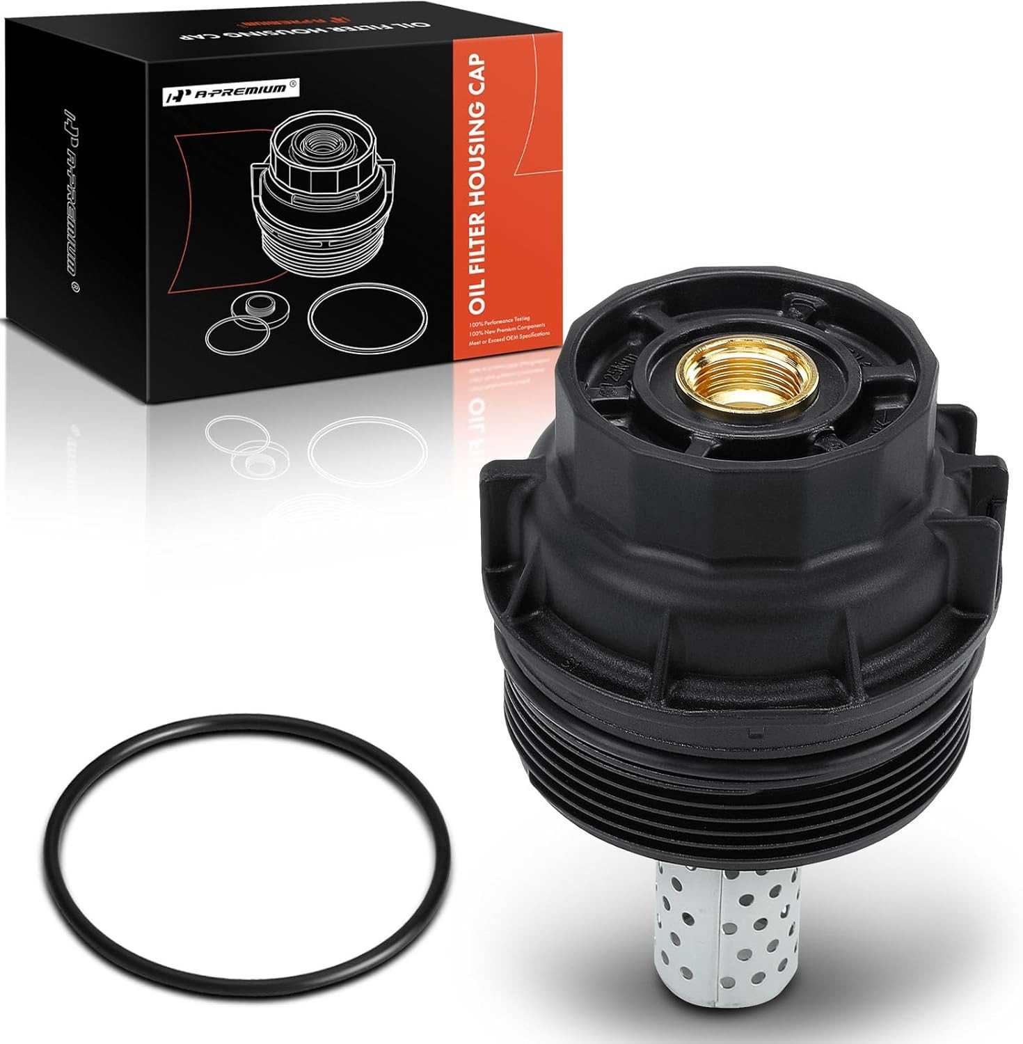 Oil Filter Housing Cap for Toyota Tundra Sequoia Land Cruiser Lexus LX570 5.7L