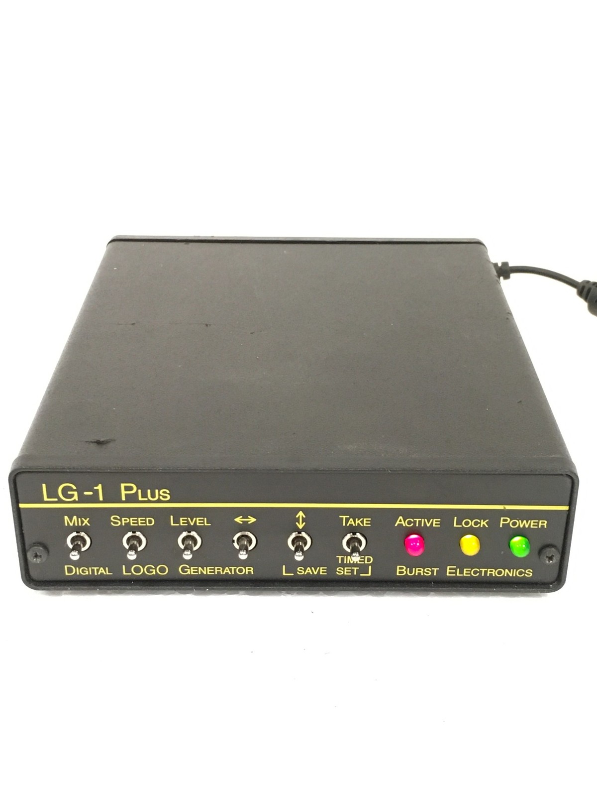 Burst Electronics LG-1 Plus Digital Logo Generator, No Ac Adapter, WORKING QTY