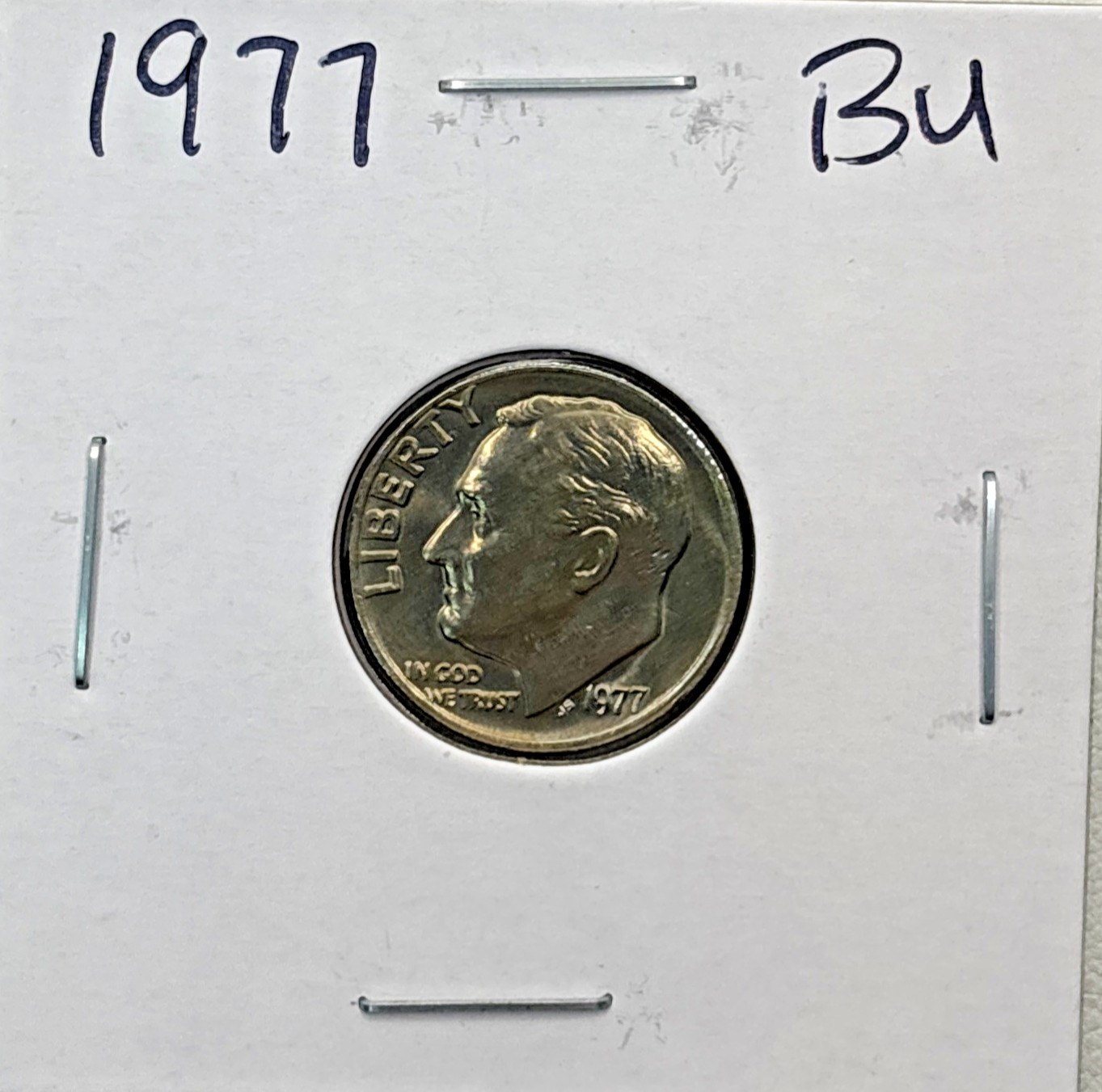 1977 Roosevelt Dime BU (Brilliant Uncirculated) Philadelphia Mint