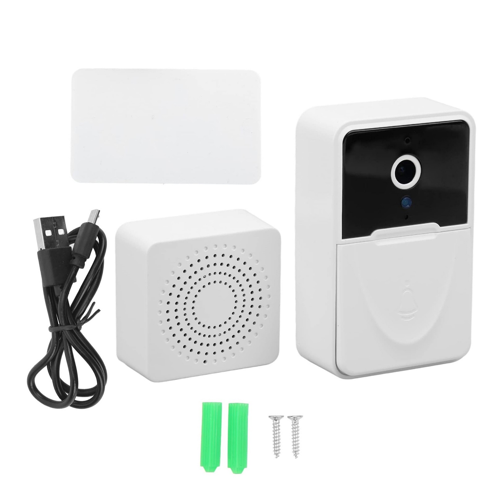 WiFi Security Doorbell Camera Wireless Video Intercom Night Vision HD System