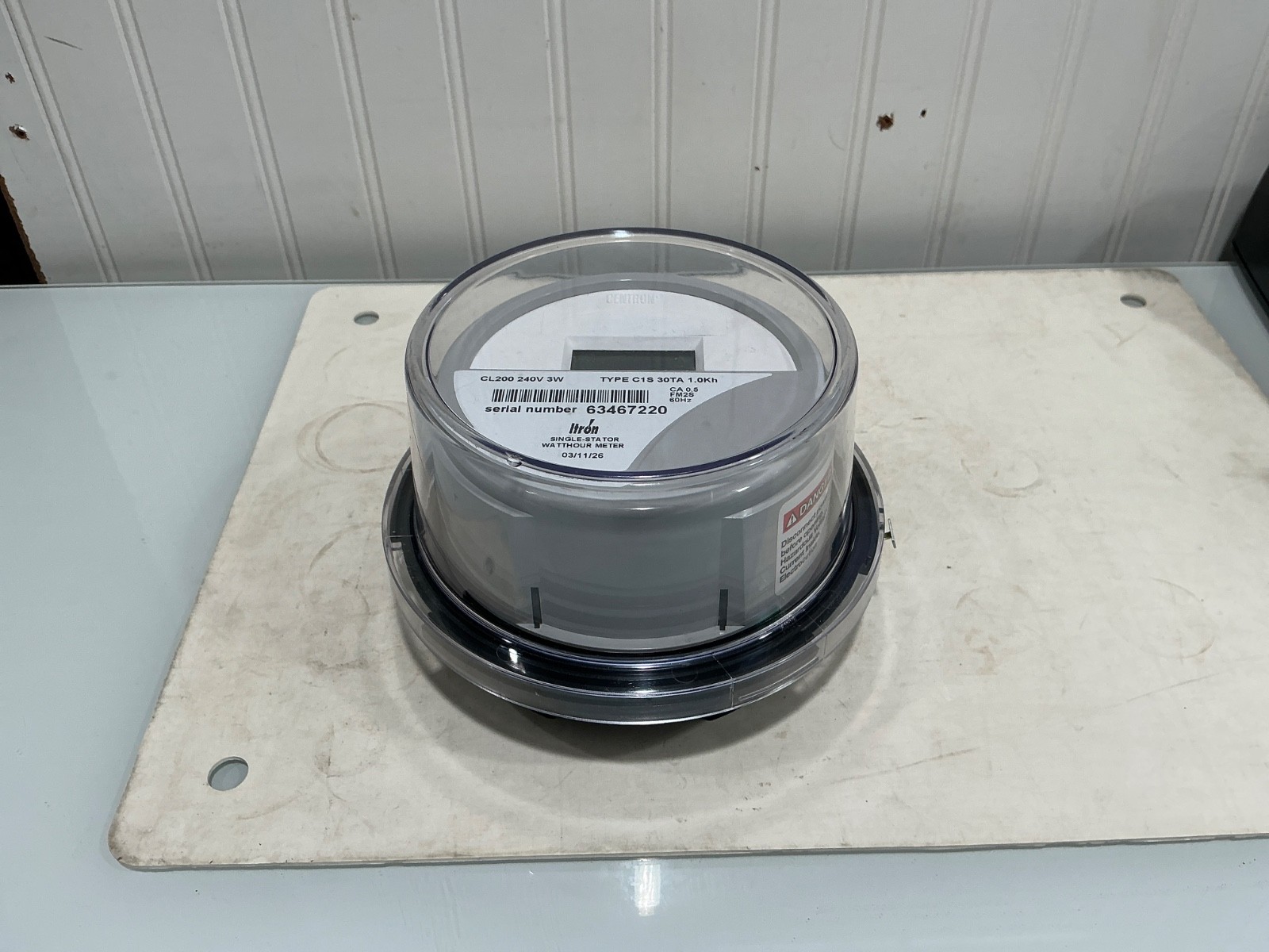 Itron Centron CL200 Single-Stator Watthour Meter