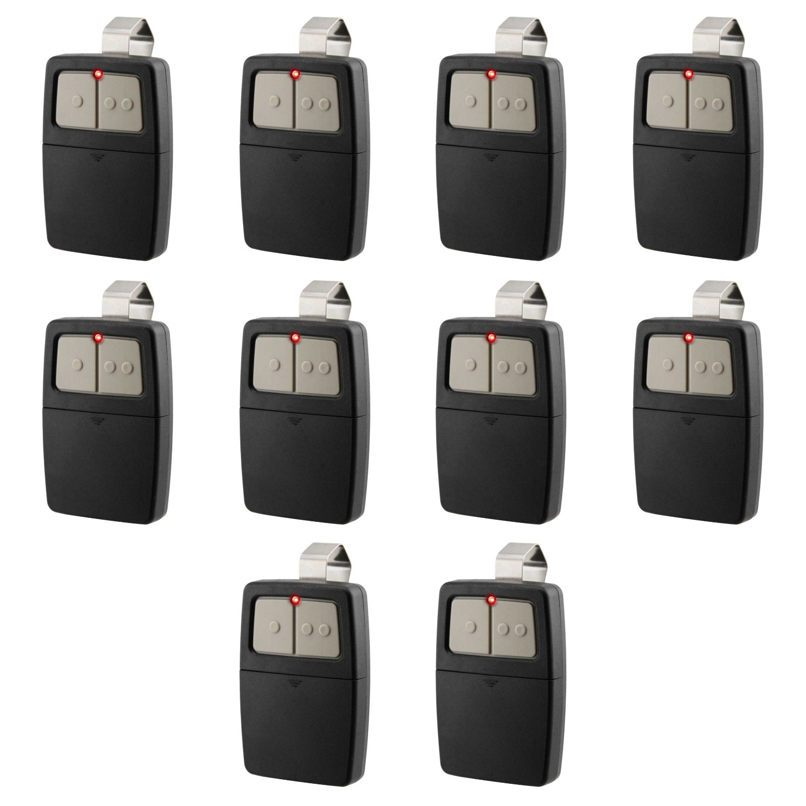10 For Universal Clicker 375LM 375UT KLIK1U Garage Gate Door Opener Remote Dip