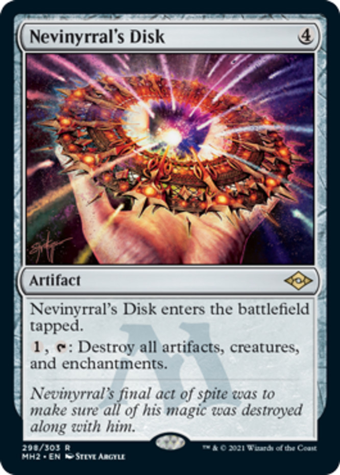 x1 Nevinyrral's Disk R MTG Modern Horizons 2 M/NM, English