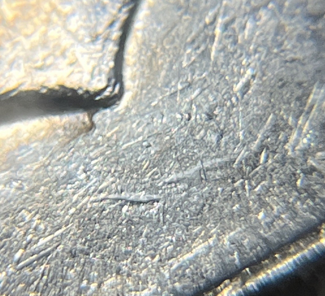 1971 D Eisenhower Dollar Errors Strike Through Grease Die Cracks Many Errors