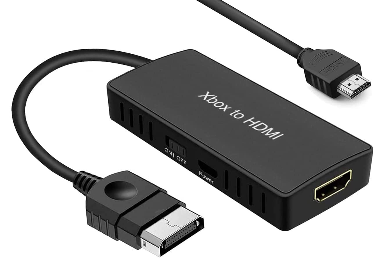 Y.D.F Original Xbox to HDMI Converter Cable for Xbox. Convert The Black