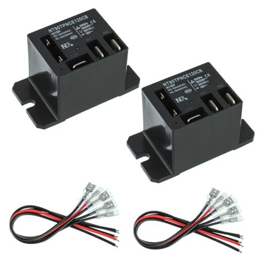NT90-AC120V-10X Power Relay Coil 120 VAC 30A 40A SPDT(1NO 1NC) with AC 120V