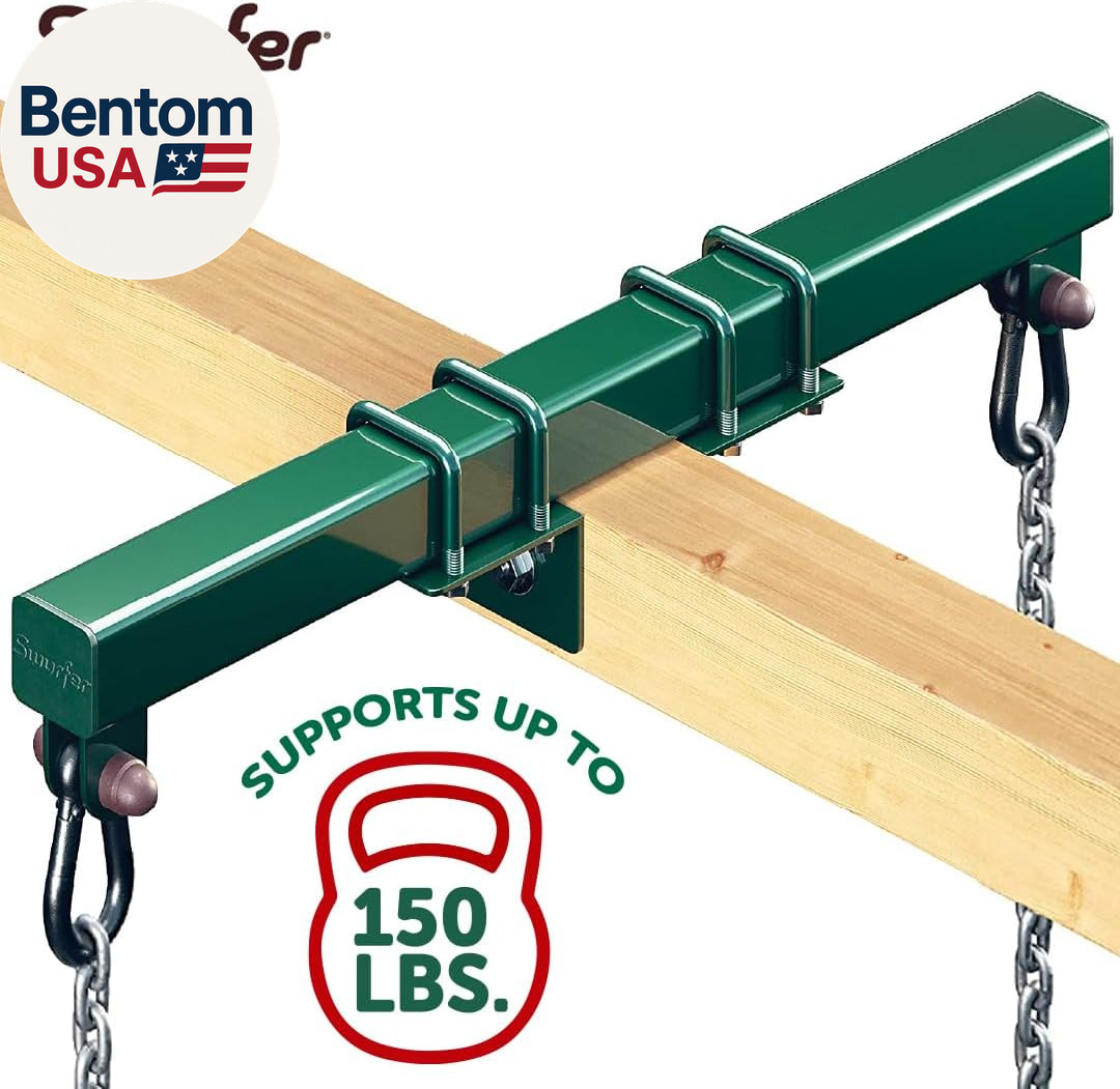 Swing Set Conversion Bracket - No Tree, No Problem, Convert Your Swingset into a