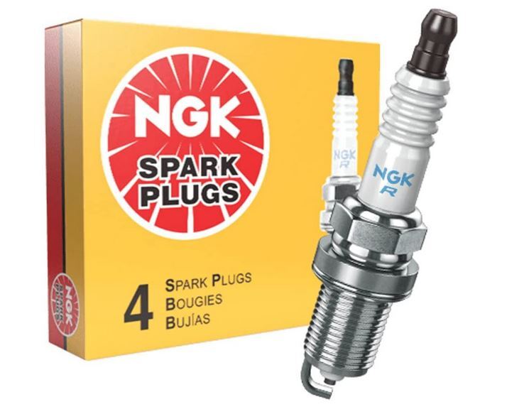 4 Plugs of NGK Standard Series Spark Plugs BR8HS / 4322