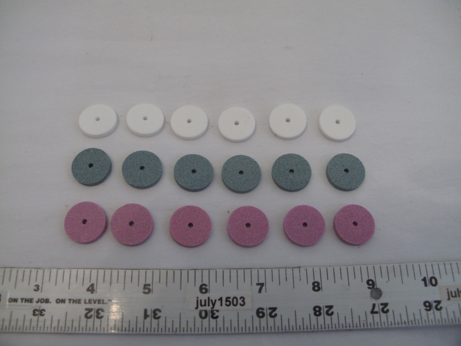 (18) Grinding Wheel for Dremel 3/4" - Alum Oxide, Silicon Carbide & Alundum (BQ)