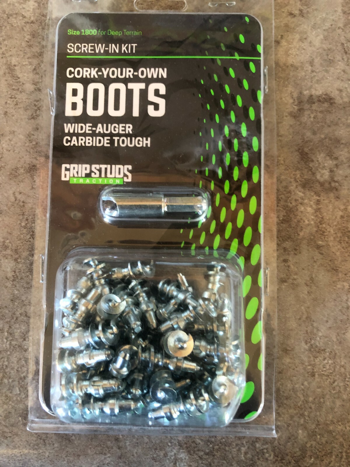 Gripstuds Surf Fishing Grip Studs #1800 bulk 50 pack Install tool Traction Boots