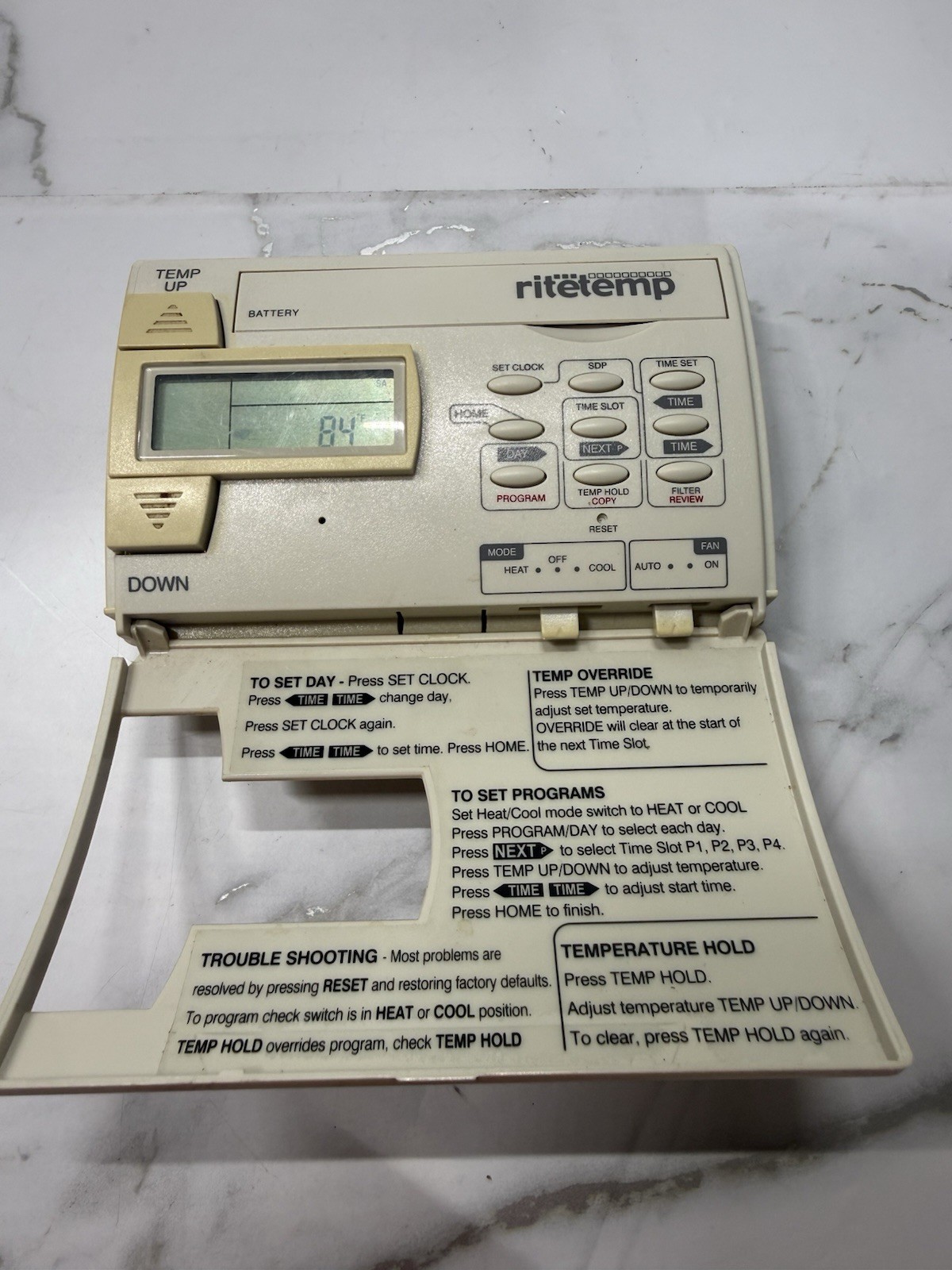RiteTemp Model 8022C