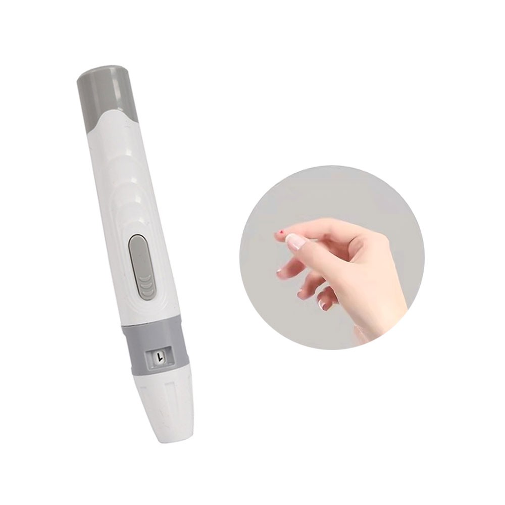 Blood Sampling Test Pen Lancing Device Diabetics Blood Collect Adjustable Depth