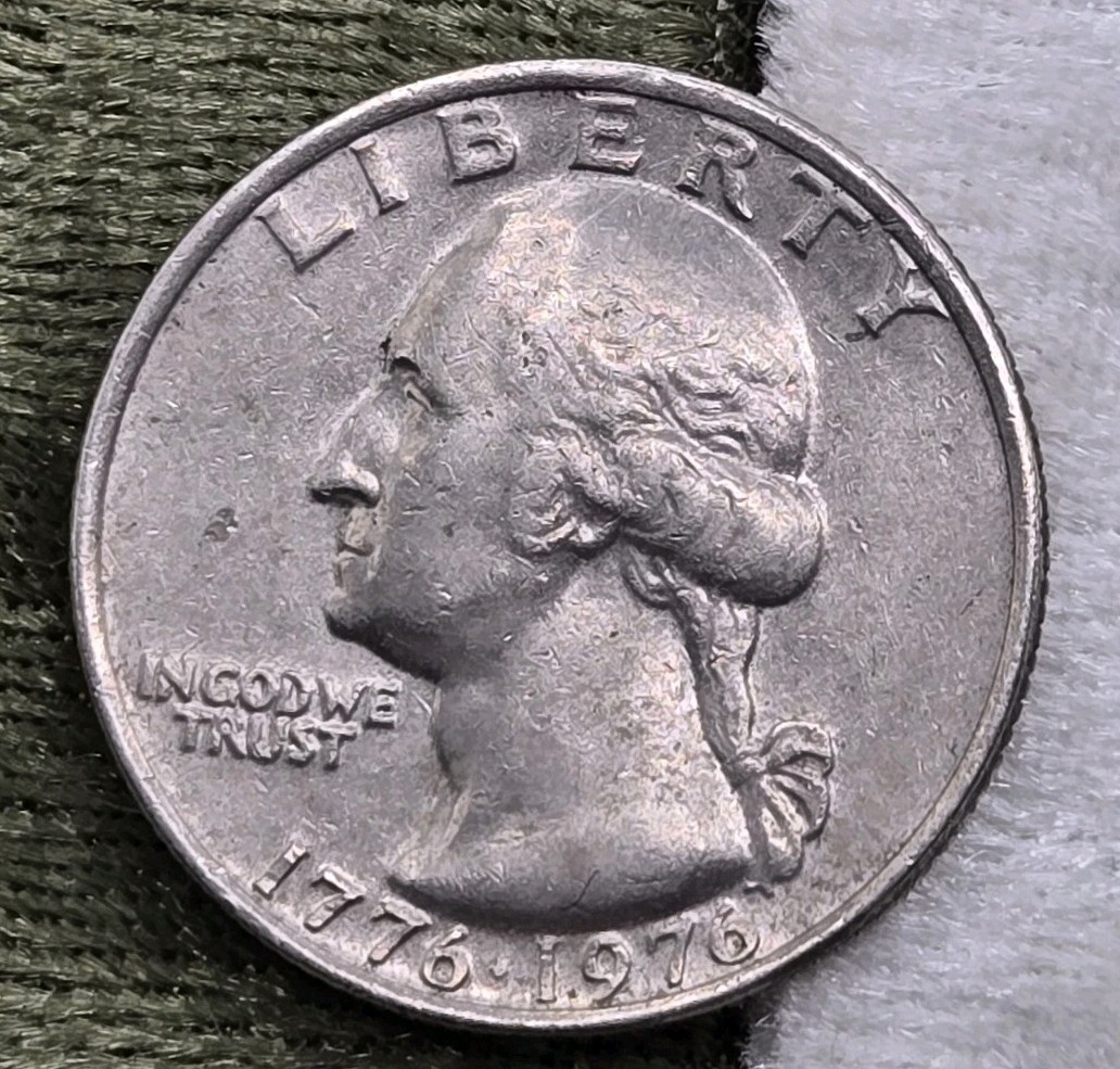 1976-P 25C Clad Washington Quarter