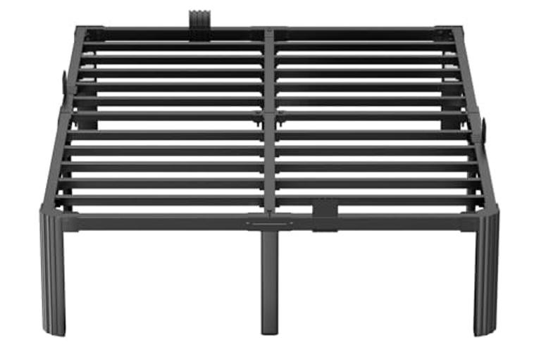 Queen Bed Frame,14 Inch 3500LBS Heavy Duty Noise Queen (U.S. Standard) 14inch
