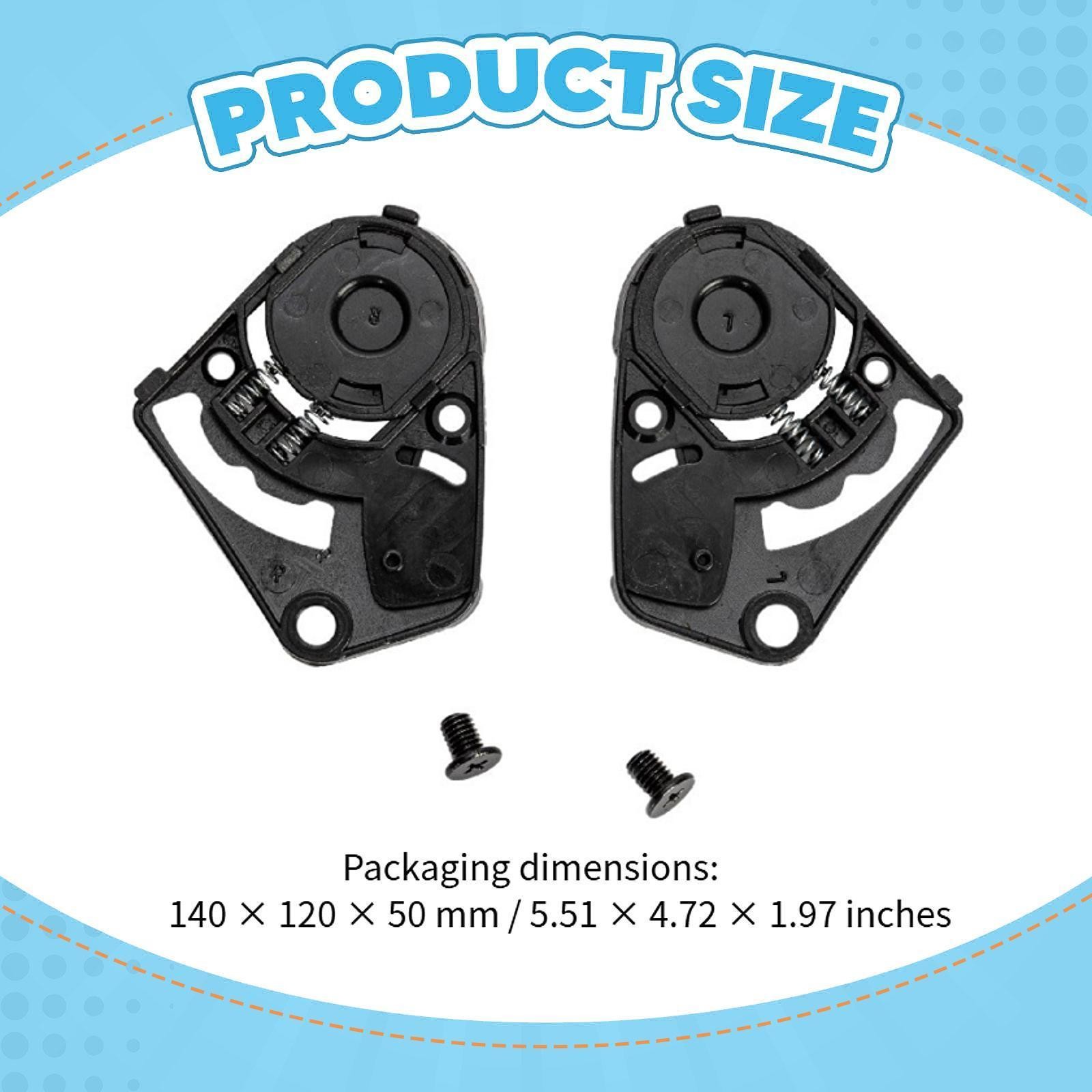 2x Helmet Shield Base Replace Parts High Performance