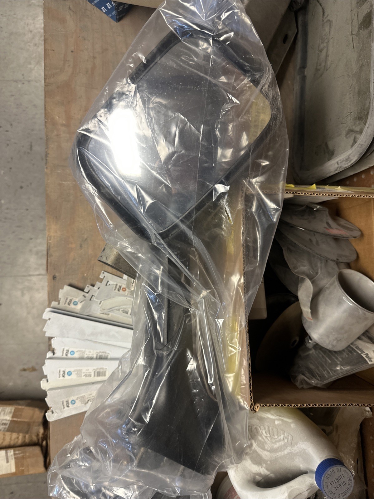 International PS Right Hand Hood Mirror Black