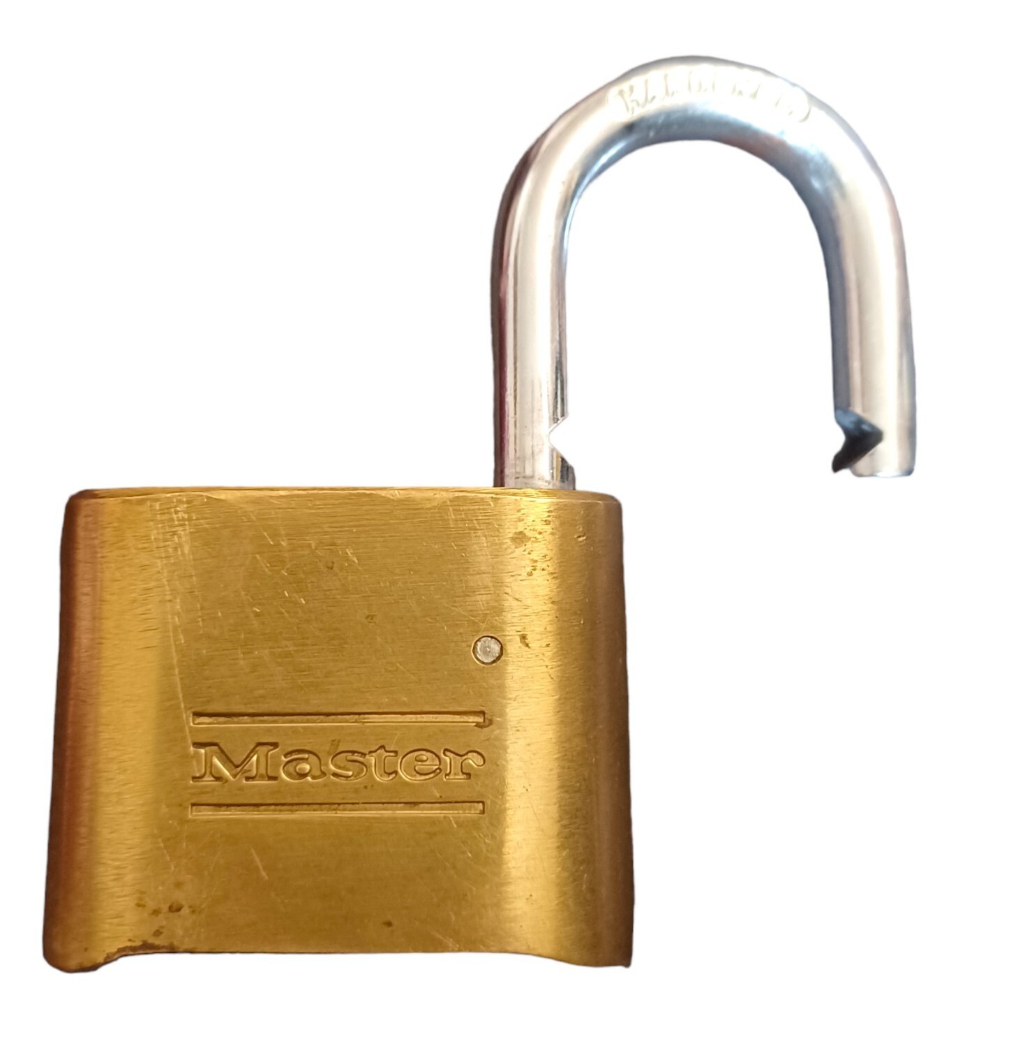Combination Padlock 2" inch Master Lock No 175D Used WORKING w Combo
