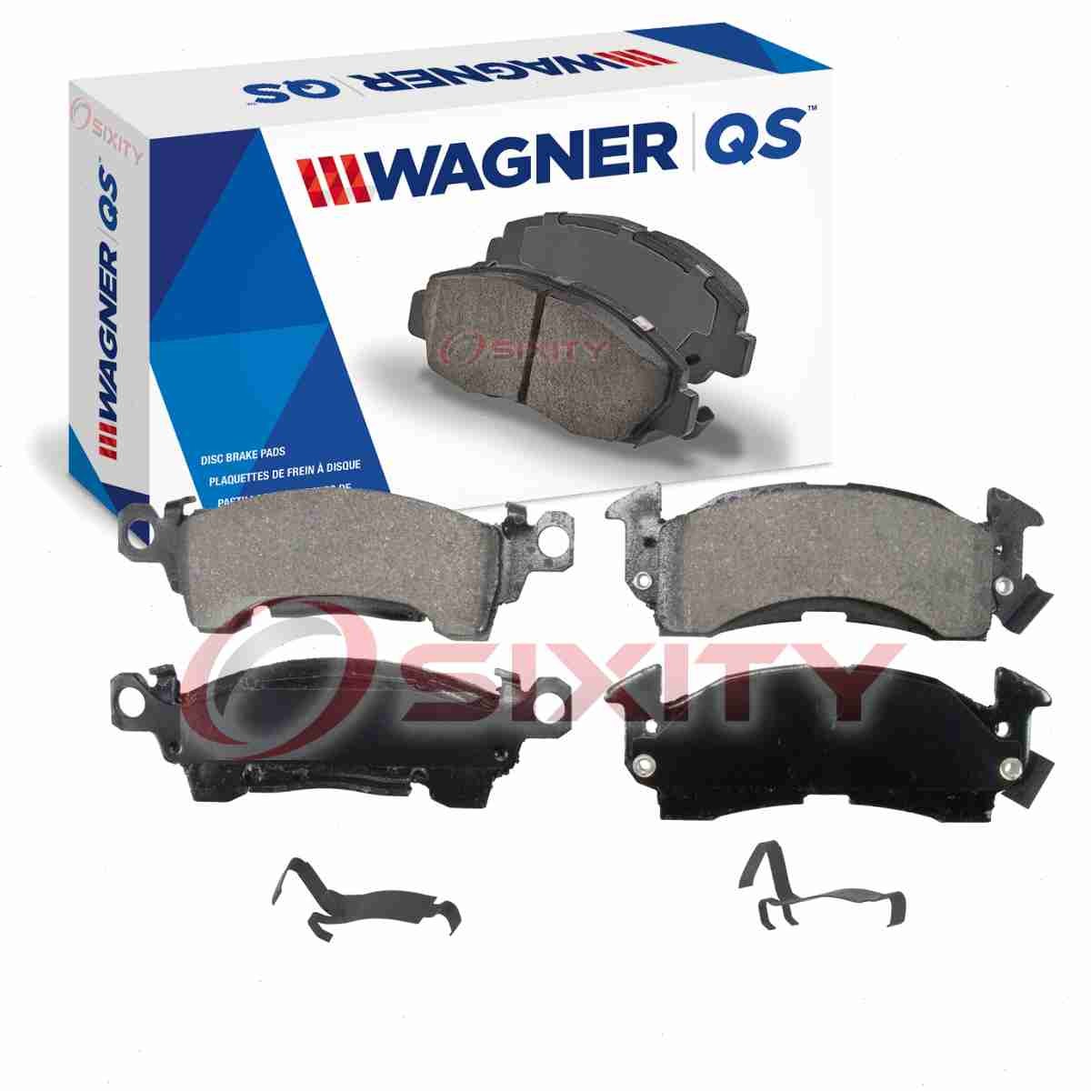 Wagner QS Front Disc Brake Pad Set for 1969-1981 Chevrolet Camaro Braking ga