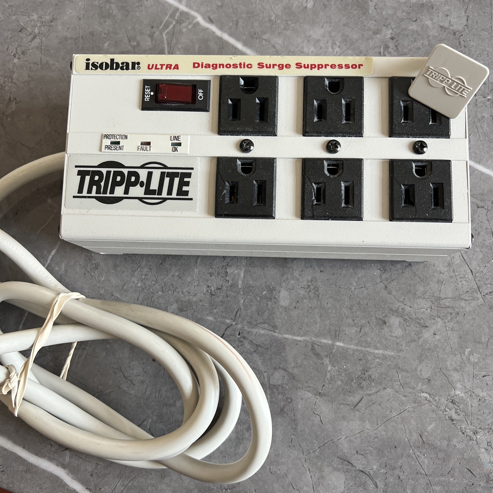 TRIPP LITE ISOBAR 6 ULTRA HG Surge Protective Device Series AGIB6940 Works