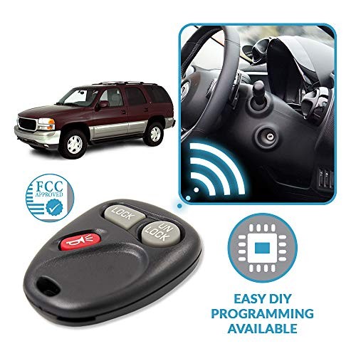 Replacement for Keyless Entry Car Key Vehicles That Use 3 Button 15732803