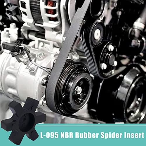 Flexible NBR Rubber Spider Insert Solid Spider Center Inserts Fits for L095 4