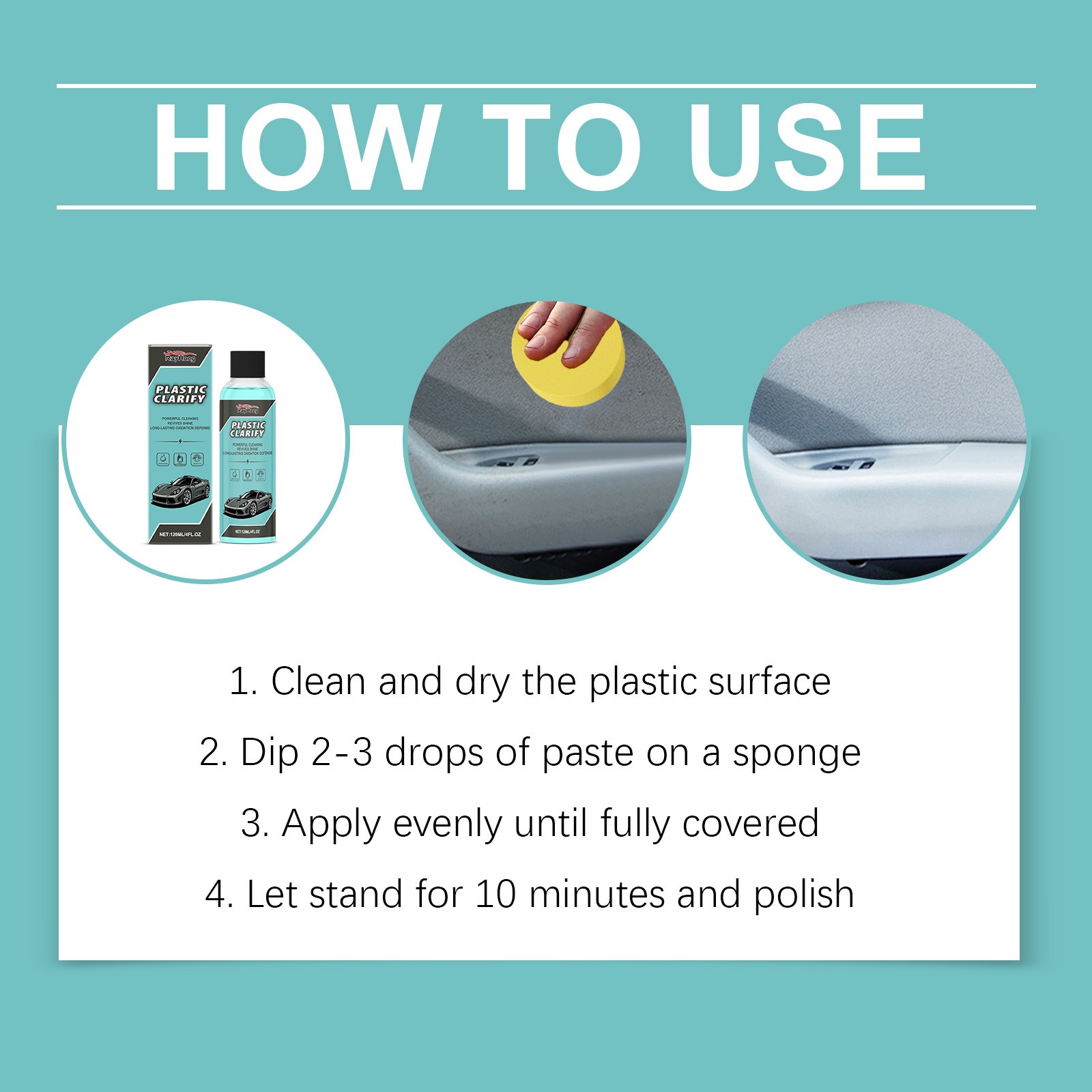 Rayg Automotive Plastic Finishing Ant Interior Cleaning
