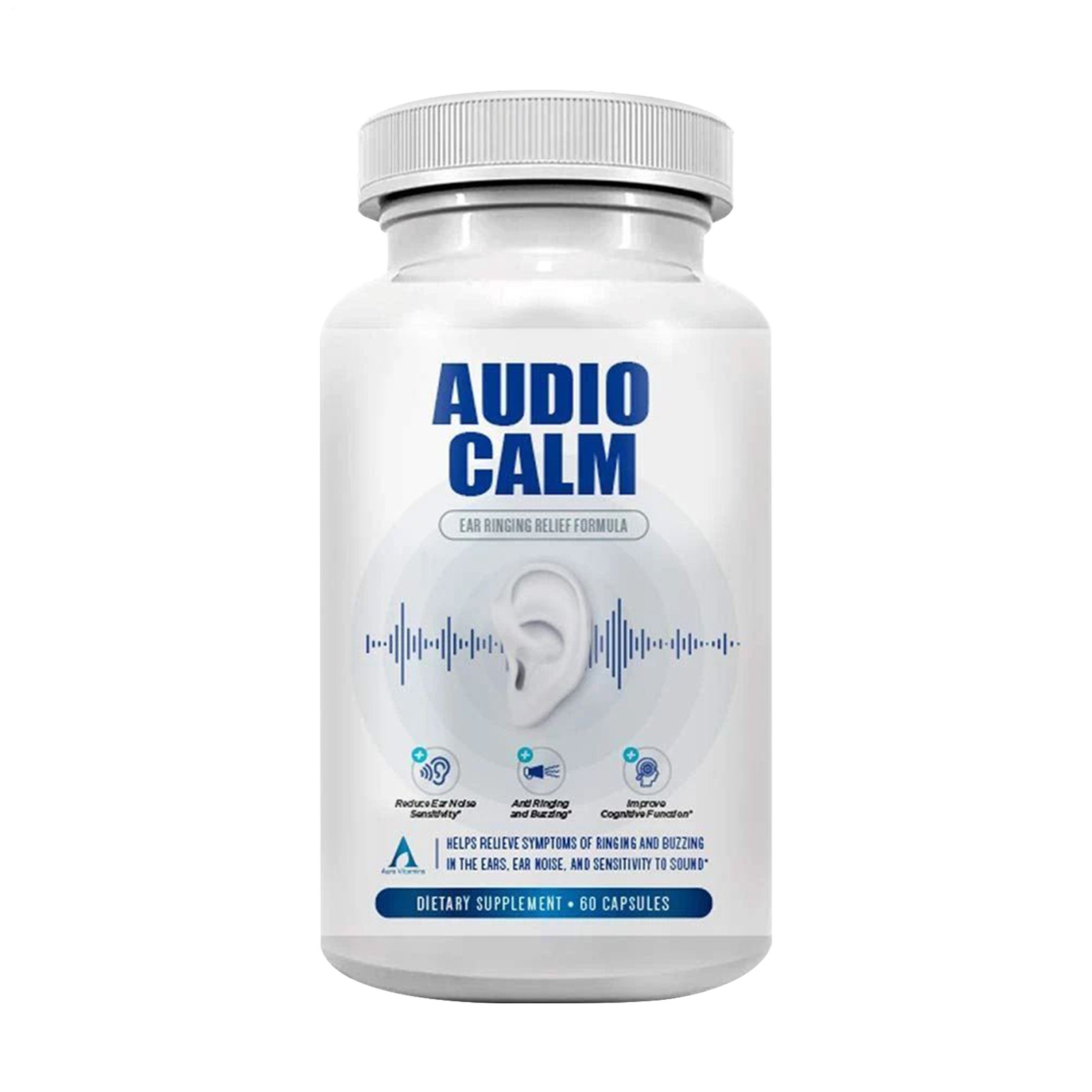 Audio Calm - Tinnitus Support Supplement | Organic Stop Tinnitus Solution - Reli