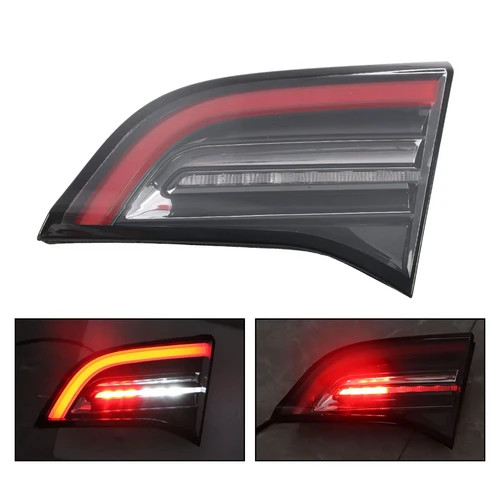 4pin For 2021-2024 Tesla Model 3/Y RH Outer & Inner Right Side Tail Light