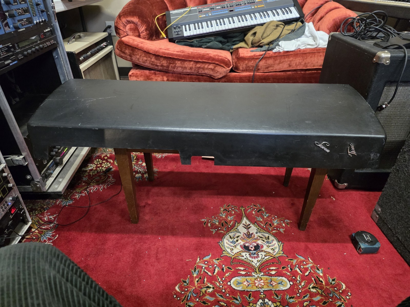 Rhodes Electric Piano Mark I Stage Lid Seventy Three Key 1970s