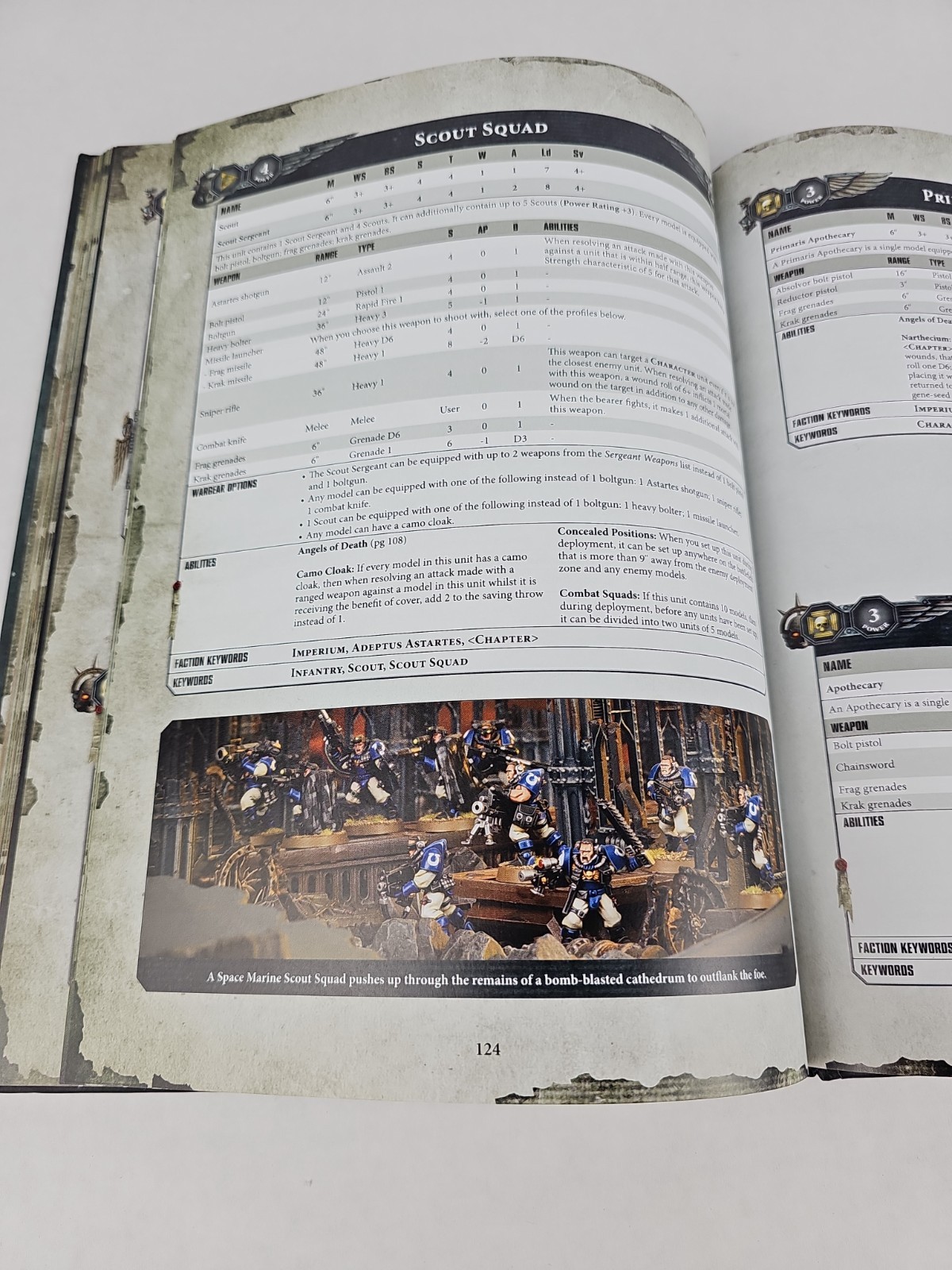 Games Workshop Warhammer 40K Codex: Space Marines Rule Book (Hardback)