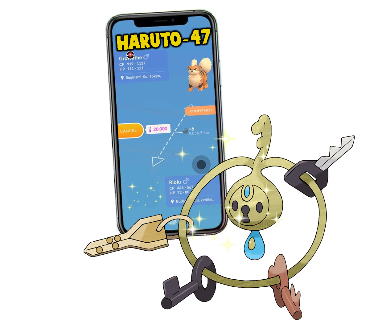Pokemon Shiny Klefki Trade 1M or Registered