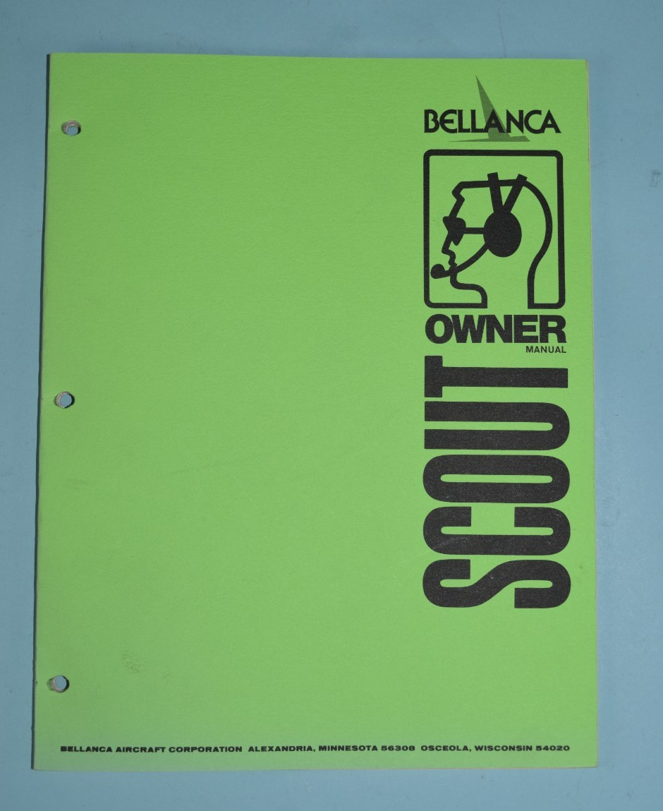 Bellanca Scout Owner Manual