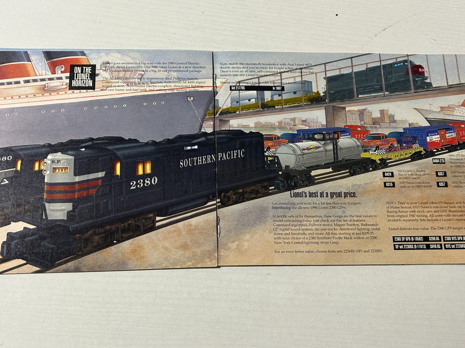 Lionel Model Train Catalog 1996 - Some Loose Binding