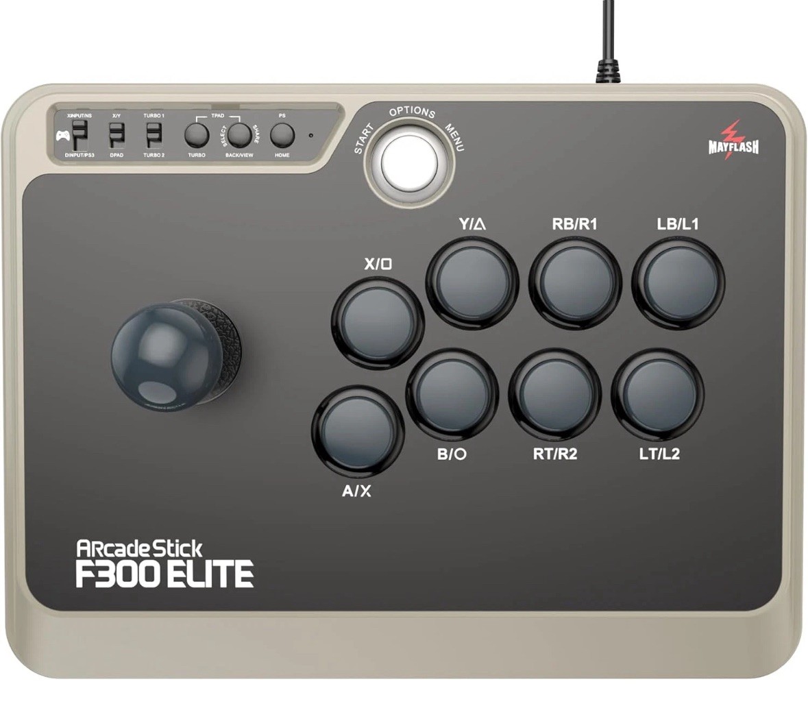 Brand New MAYFLASH Arcade Stick F300 Elite with Sanwa Buttons and Sanwa Joystick