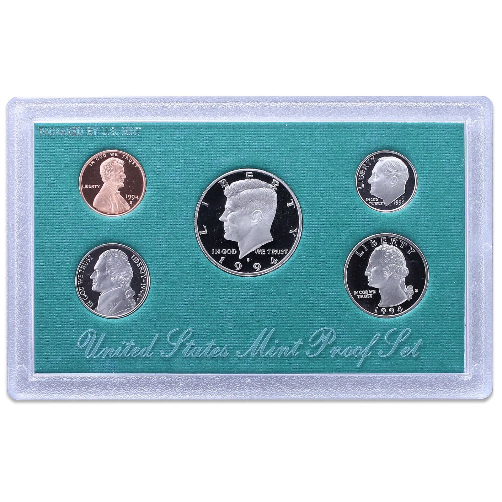 1994 S Proof Set 10 Pack Nice Original Boxes & COAs US Mint 50 Coin Lot