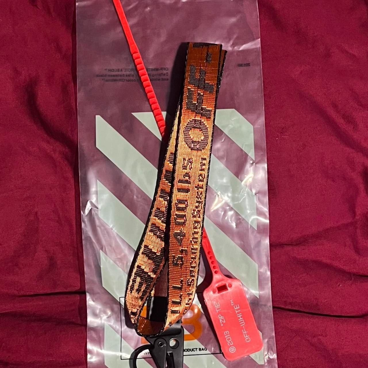 Orange | Off-White | Around the Neck Lanyard