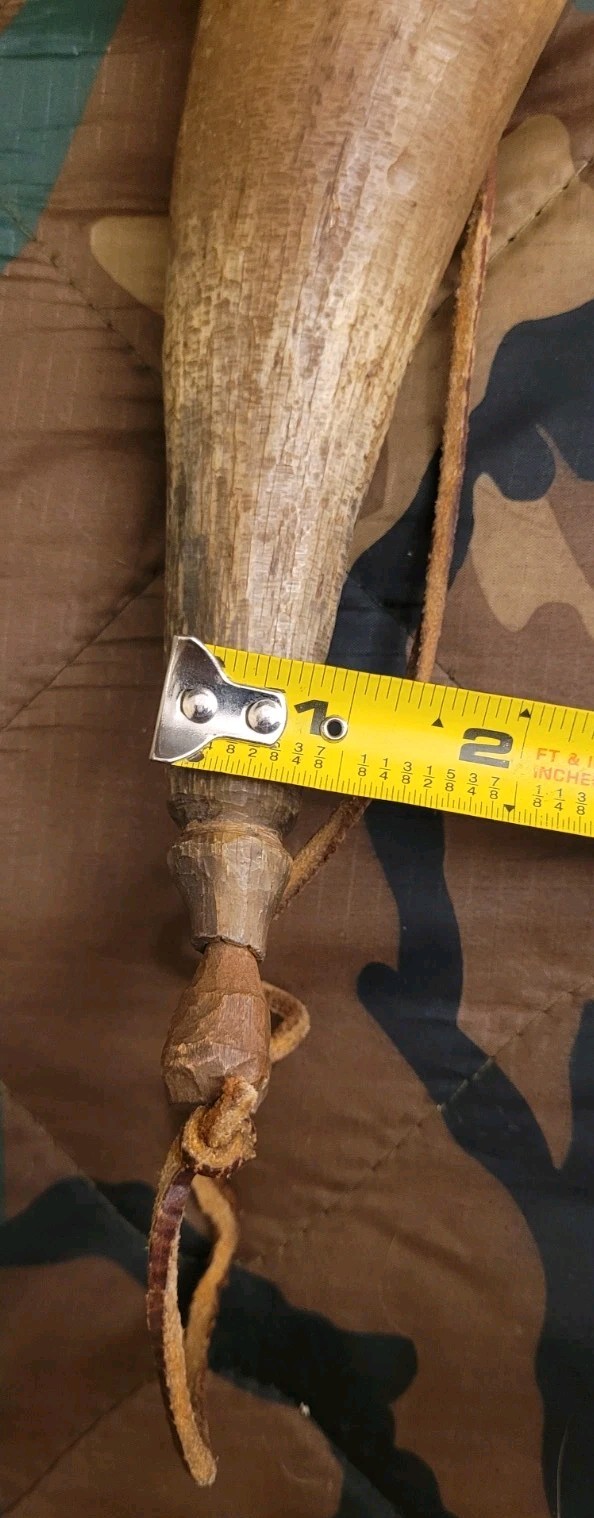 Vintage Muzzleloading Powder Horn
