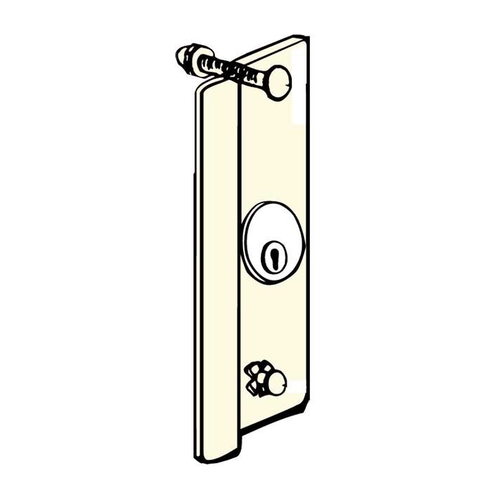 Don-Jo LP-307-SL Out Swing Latch Protector