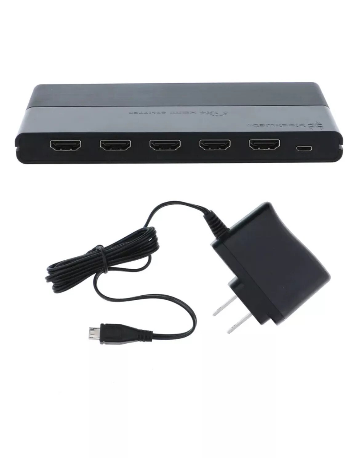 Blackweb 4K 4-Way HDMI Splitter (1 In / 4 Out)