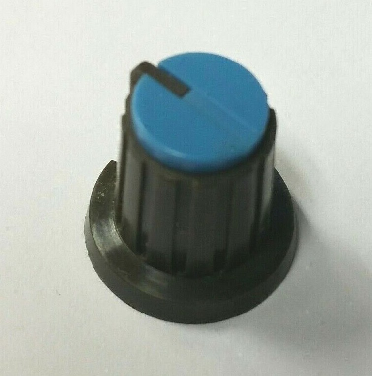 ORIGINAL - BLUE EFF/MASTER/EFFECT Knob Part for Tascam M-208, M-216, M-224 Mixer