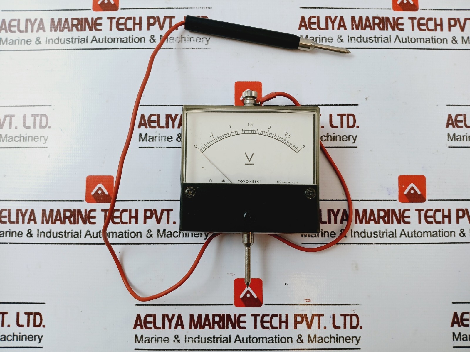 TOYOKEIKI DP-51A Voltmeter 0-3 V Class 1.5