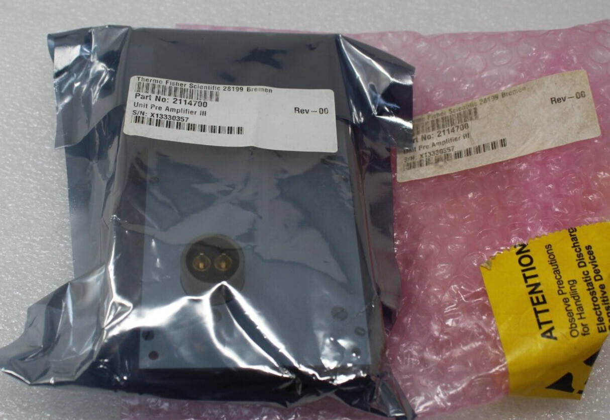 NEW Thermo Scientific 2114700 Pre Amplifier III Unit pulled from Orbitrap Elite