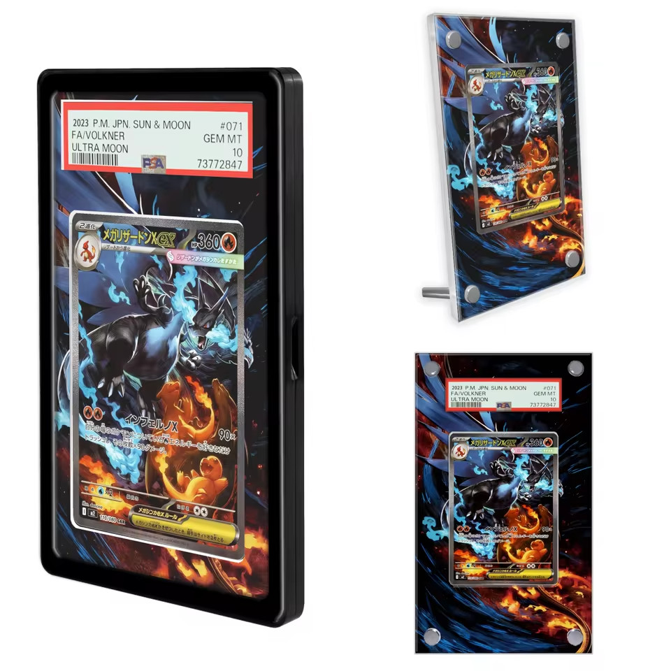 POKEMON TCG EXTENDED ART CASE INFERNO X PHANTASMAL FLAMES MEGA CHARIZARD EX CARD